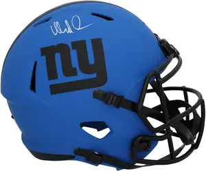 Abdul Carter New York Giants Autographed Riddell Rave Speed Replica Helmet - Fanatics Authentic Certified