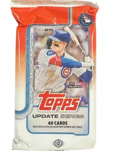 1 (ONE) PACK - 2025 Topps Update Series Baseball Hobby Jumbo
