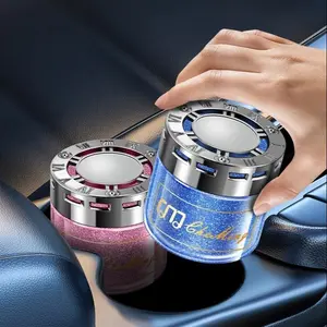 Long-Lasting Car Air Freshener, Solid Scented Wax & Fragrance Tablets, Perfect Car Interior Accessory, Eliminate Odors, Fresh Scent, Decorative Piece