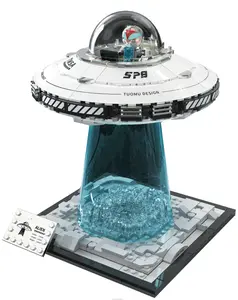 Space UFO Spaceship Building Sets, Galaxy Interstellar Spaceship Sets,Collection Creative Star Spaceship Building Kit for Animation Fans,for Boys and Gril Age 8-12