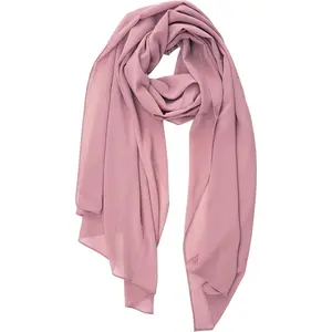 for Women Lightweight Breathable Solid Color Soft Chiffon Long Fashion Scarves Sun-proof Shawls Wrap