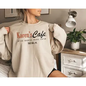 Karen's Cafe Tree Hill North Carolina Ravens Shirt, Clothes Over Bros, Lucas Scott Body Shop Sweatshirt, Gift For Fans Unisex Clothing
