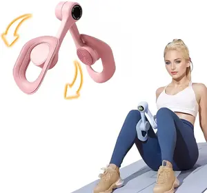 Thigh Trainer, Thigh Stretch, Inner Thigh & Leg Exerciser, Home Gym Strength Training Equipment for Leg & Hip & Arm Muscles, Portable Resistance Trainer for Daily Workouts