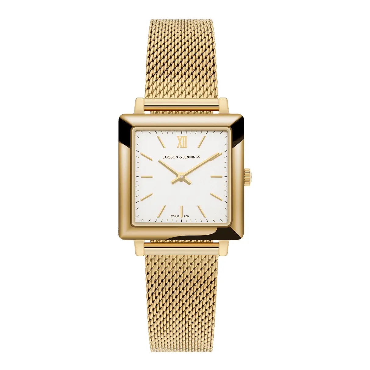 Norse Milanese 34mm Gold Satin-White