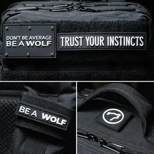 Black 25/35/45 Backpack Patch Kit