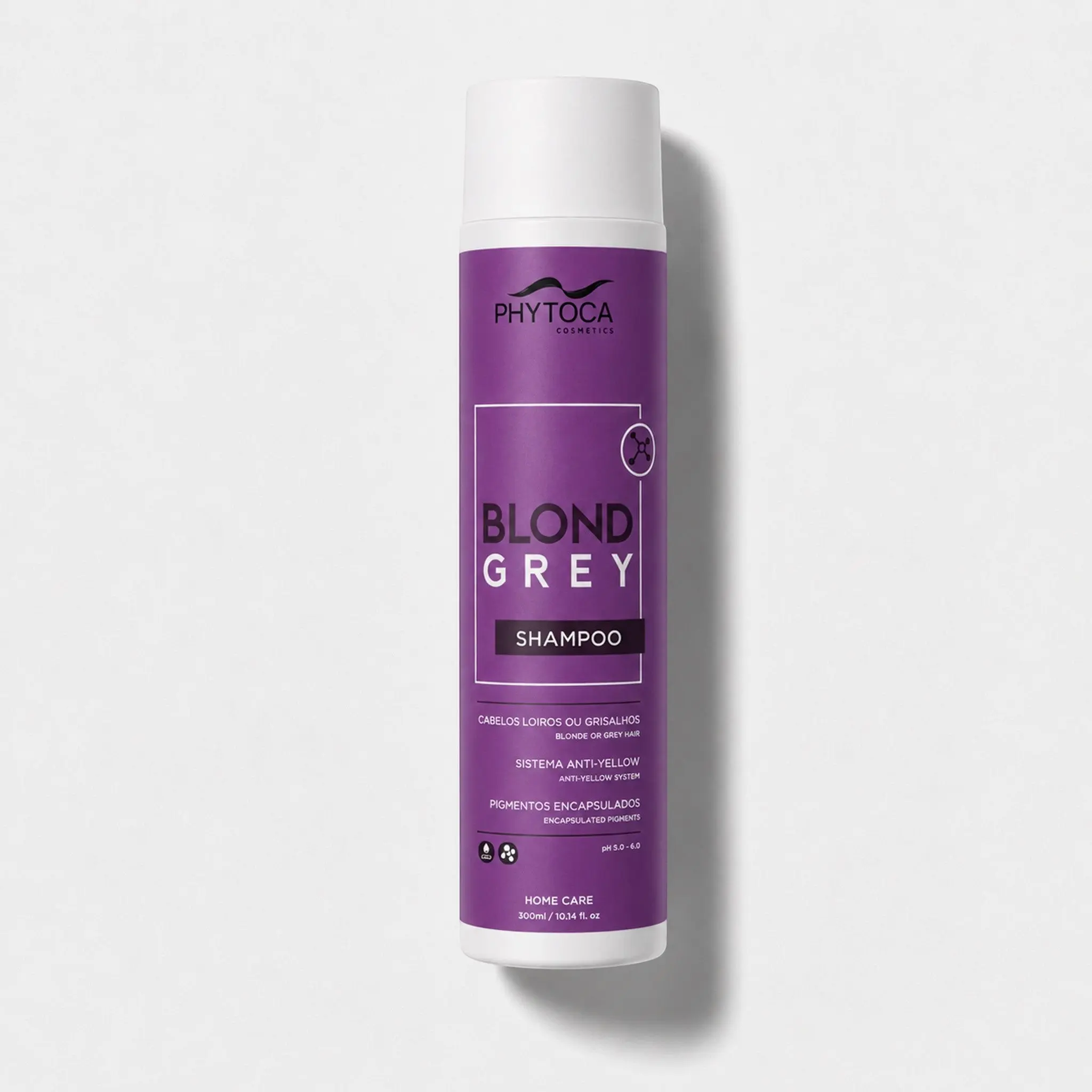 Platinum Blonde Neutralizing Shampoo with Vitamin D & Panthenol, Toning Hair Cleanser for Blonde and Gray Hair, 40g