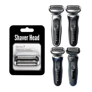 73s Series Replacement Shaving Head for Braun S7 360 Flex 5764 7020s 7025s 7085cc 7027cs 7071cc, Compatible Razor Parts, Easy Installation
