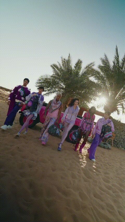 PURPLE SLIME SHARK DUFFLE