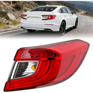 Nilight Taillight Assembly Compatible with 2018 2019 2020 2021 2022 Honda Accord Sedan 4-Door Tail Light OE Style Rear Outer Lamp Replacement Passenger Side fathersdaygift