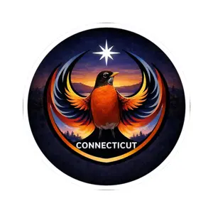 Rebel Alliance Bird Logo Sticker – Connecticut Protest Sticker