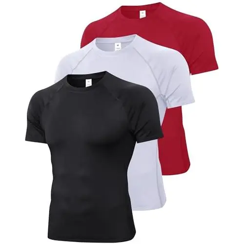 3 Pack# Black+white+red