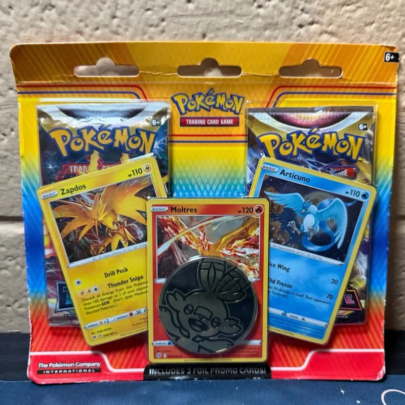 Enhanced 2-Pack Blister Pack [Articuno, Zapdos, & Moltres] - TikTok Shop
