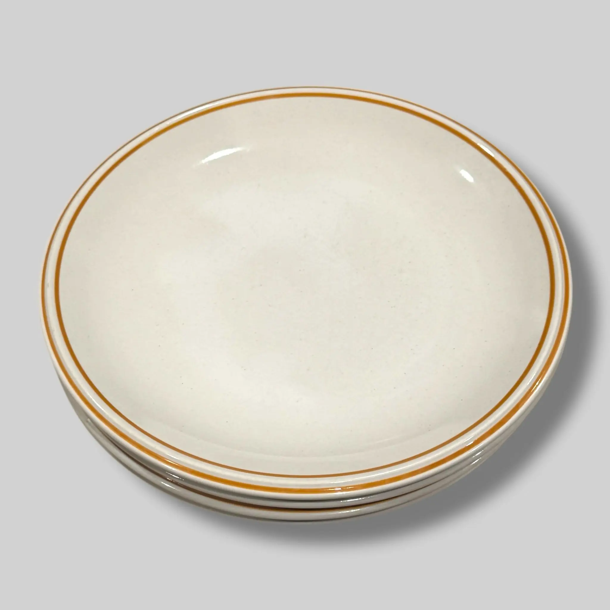 Strawberries ‘n Cream Stoneware Plates | Set of 4, 10.5” | Gently Used