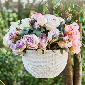 Hanging Planter Basket for Indoor & Outdoor Plants, Home Garden Decor, Balcony Decoration, Durable Hanging Pot for Easy Planting