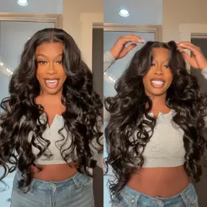 Midulla 13x4 Loose Body Wave Lace Front Wigs Human Hair Pre Plucked Lazy Wavy 6x4 Pre Cut Lace Glueless Wigs Human Hair Ready to Wear Wig #FallFreshness