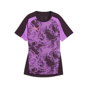 PUMA Womens Individualblaze Crew Neck Short Sleeve Jersey Soccer Cleats  - Purple