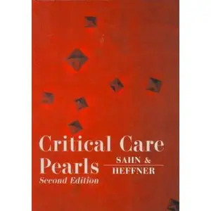 USED-Critical Care Pearls by Steven A. Sahn MD (Paperback)
