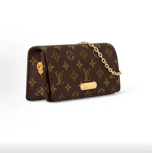Pre-owned Louis Vuitton Lily Wallet On Chain Crossbody Clutch Bag