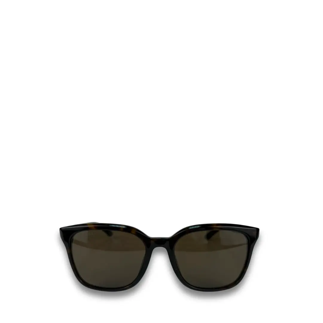 Pre-owned Gucci Square Tortoiseshell Sunglasses