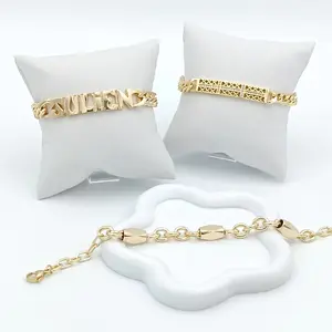 Varied bracelets, unisex style, 14K gold plated, high quality.