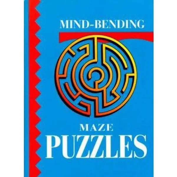 USED-Mind-Bending Maze Puzzles by Lagoon Books Staff (Hardcover)
