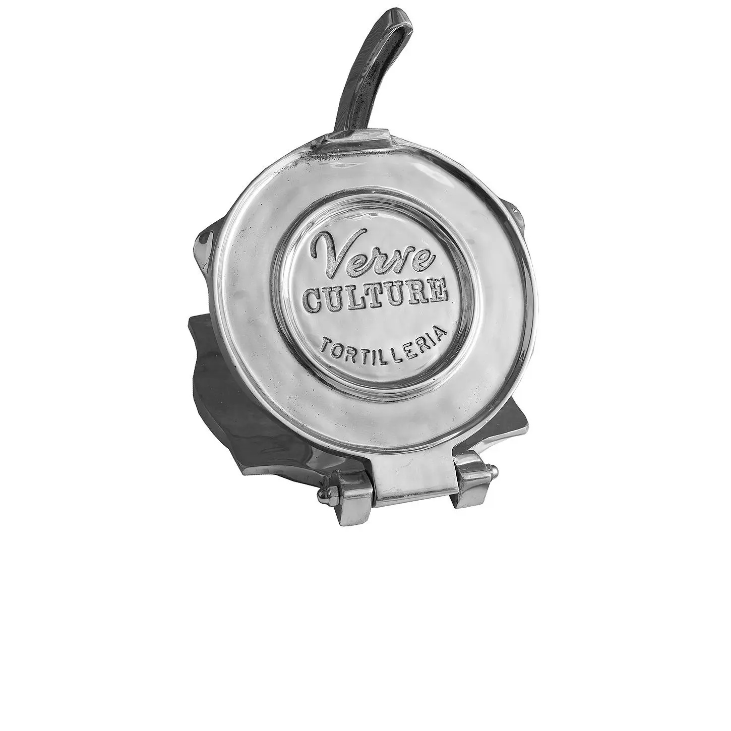 Verve Culture Large Tortilla Press in Silver Verve Culture Large Tortilla Press in Silver