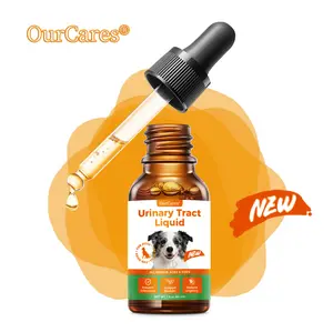 OurCares Urinary Tract Liquid Drops for Dogs (Chicken Flavor) – 60ml | With D-Mannose, Cranberry, Uva Ursi & Pumpkin Seed, Supports Bladder Health, Flushes Urinary Tract & Relieves Discomfort