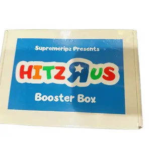 Hitz R Us Booster Sports card box with 1 guaranteed graded or encased slab