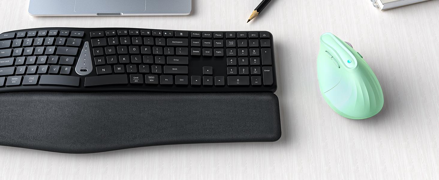 KYSONA Wireless Ergonomic Mouse, Vertical Mouse, Bluetooth Ergo Mouse, Quiet Click, 5 Level Adjustable DPI(800/1200/2400/2400/4000), Rechargeable 2.4G Mice Computer, PC, Mac, Laptop KYSONA Wireless Ergonomic Mouse, Vertical Mouse, Bluetooth Ergo Mouse, Quiet Click, 5 Level Adjustable DPI(800/1200/2400/2400/4000), Rechargeable 2.4G Mice Computer, PC, Mac, Laptop