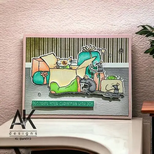 Colorado Craft Company - Dies - Anita Jeram - Sneaky Mice
