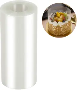 Cake Collars 6.3 x 394inch (5.9 mil thick) Transparent Acetate Sheets Rolls for Baking Surrounding Edge Decorating