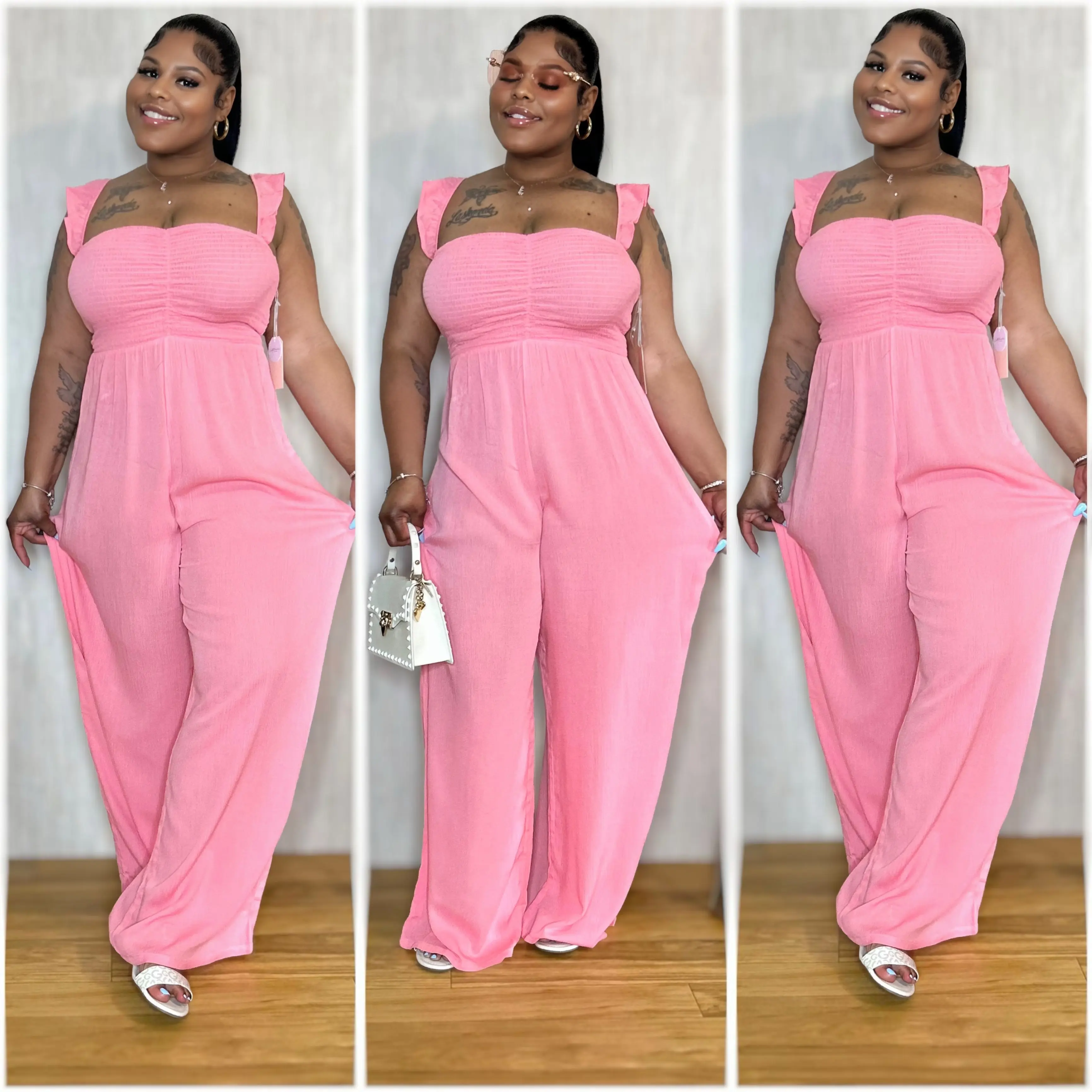 The “Pink Blush” jumpsuit