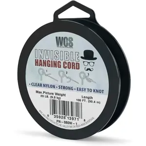 - Invisible, Clear String for , Heavy Duty Thread, ,  for Indoor & Outdoor,  String for Balloons, Fishing Line and Decorations