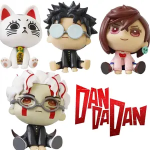 4pcs/set  Anime DanDadan Figure Highway Granny Ayase Momo Okarun Figurine PVC Action  Model Statue Car Home Decora Doll Toy Gift