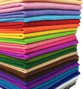 28pcs 12 x 8 inches (30cmx20cm) Soft Felt Fabric Sheets - 1.4mm Thickness - Assorted Colors - Perfect for DIY Crafts, Sewing, and Nonwoven Patchwork Projects