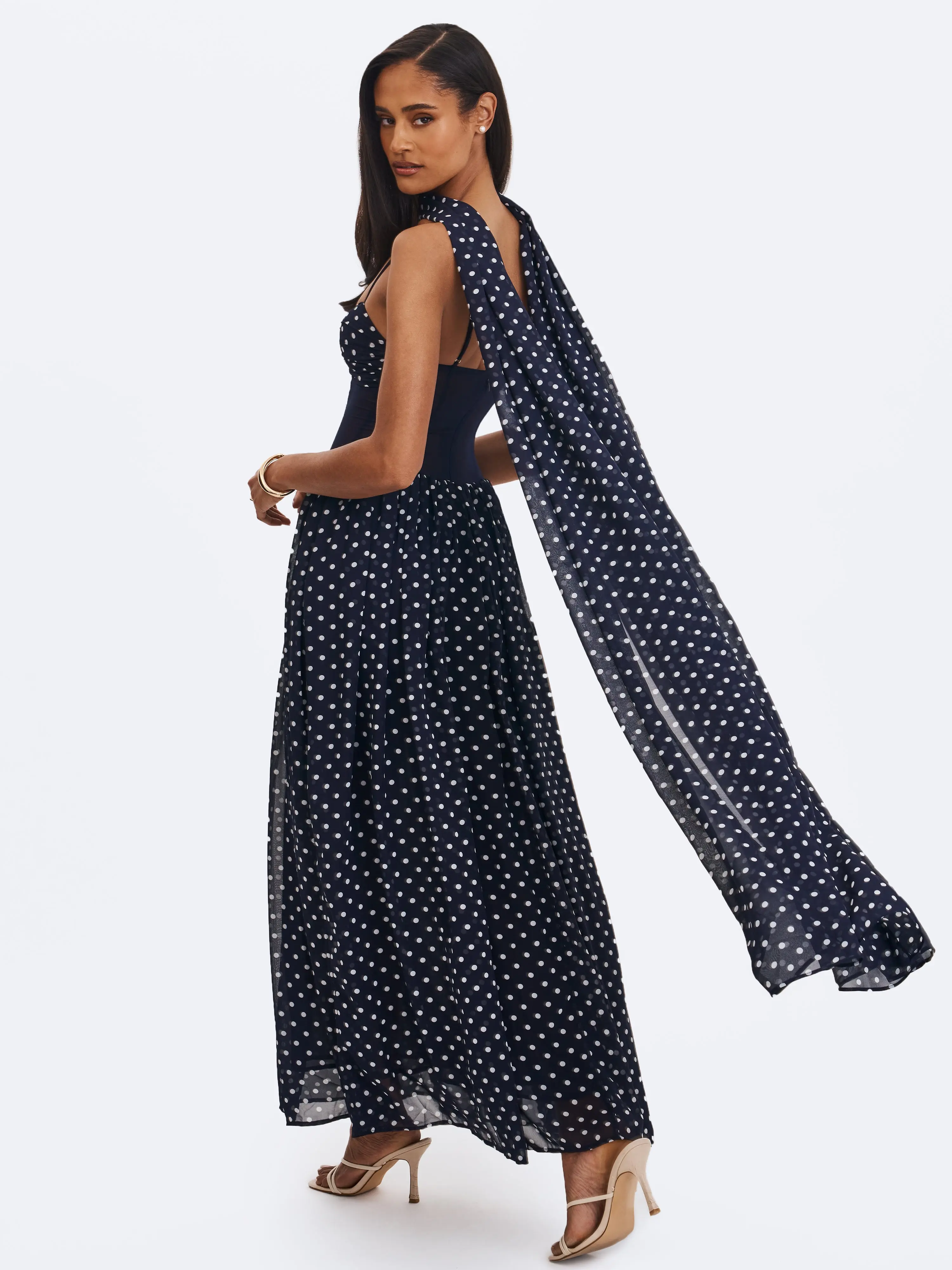 maxi bra dress VERA VELVET BRA DRESS – SAEMDI