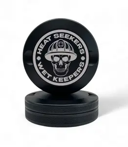 FIRST RESPONDERS: Premium Metal EDC Container - Dual-Compartment Aluminum Storage Case