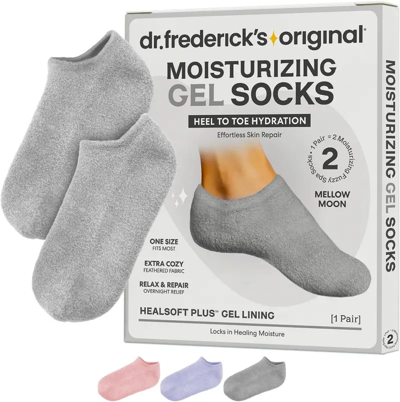 Dr. Frederick’s Original Moisturizing Gel Socks for Men & Women
