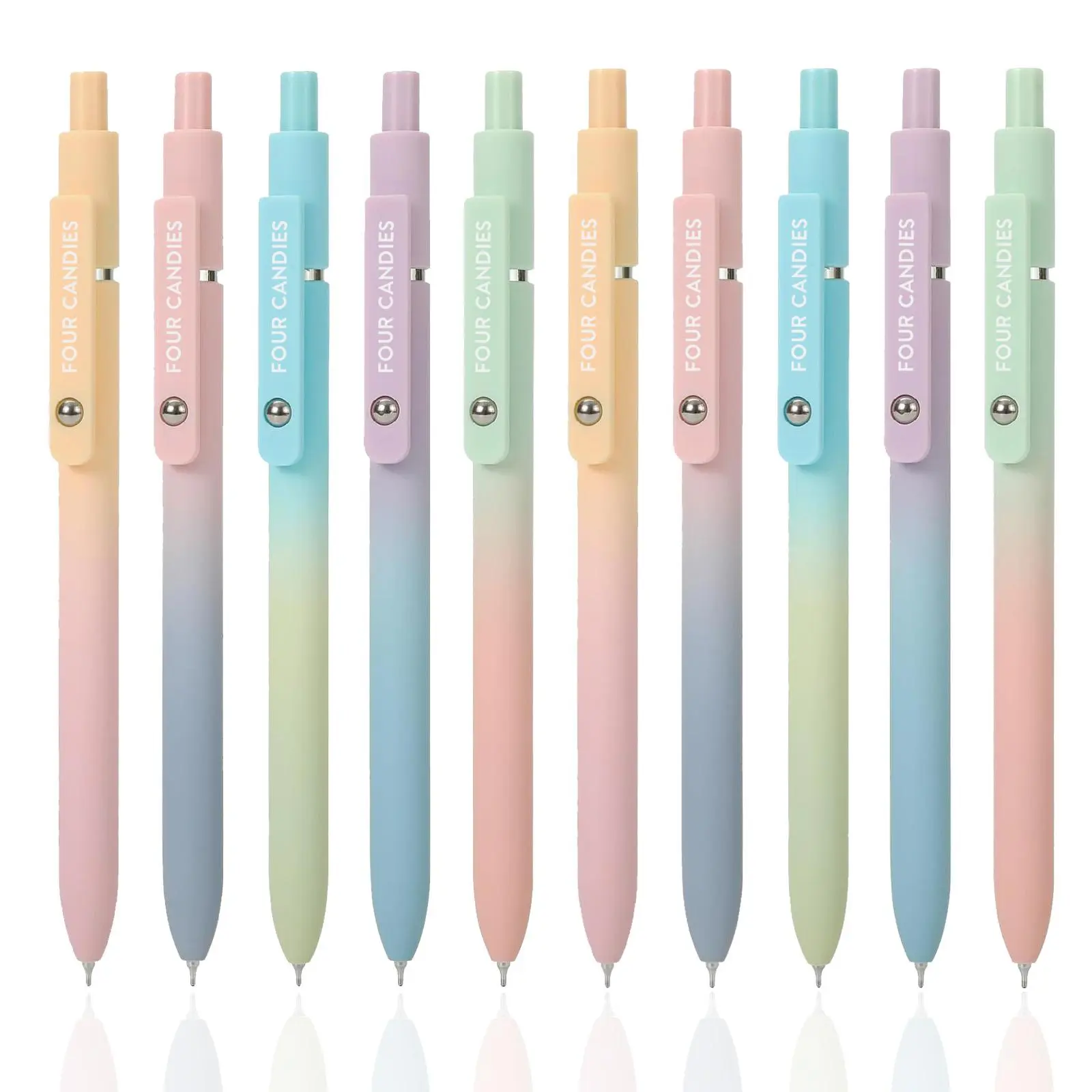 Gradient-Black Ink Pen Set 10ct