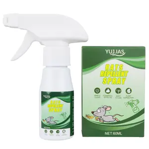 Rodent Repellent Spray, Peppermint Oil Rodent Repellent Spray, Mouse Repellents, Mice Repellent Indoor, Rat Repellent for House, Peppermint Spray for Mice and Rats, Rat Deterrent-1P, Green