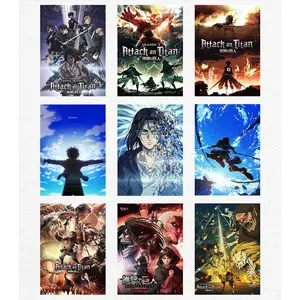 Attack On Titan Poster AOT Atrippy Anime Wall Art for Room Aesthetic Bedroom Dorm Decor , A+++