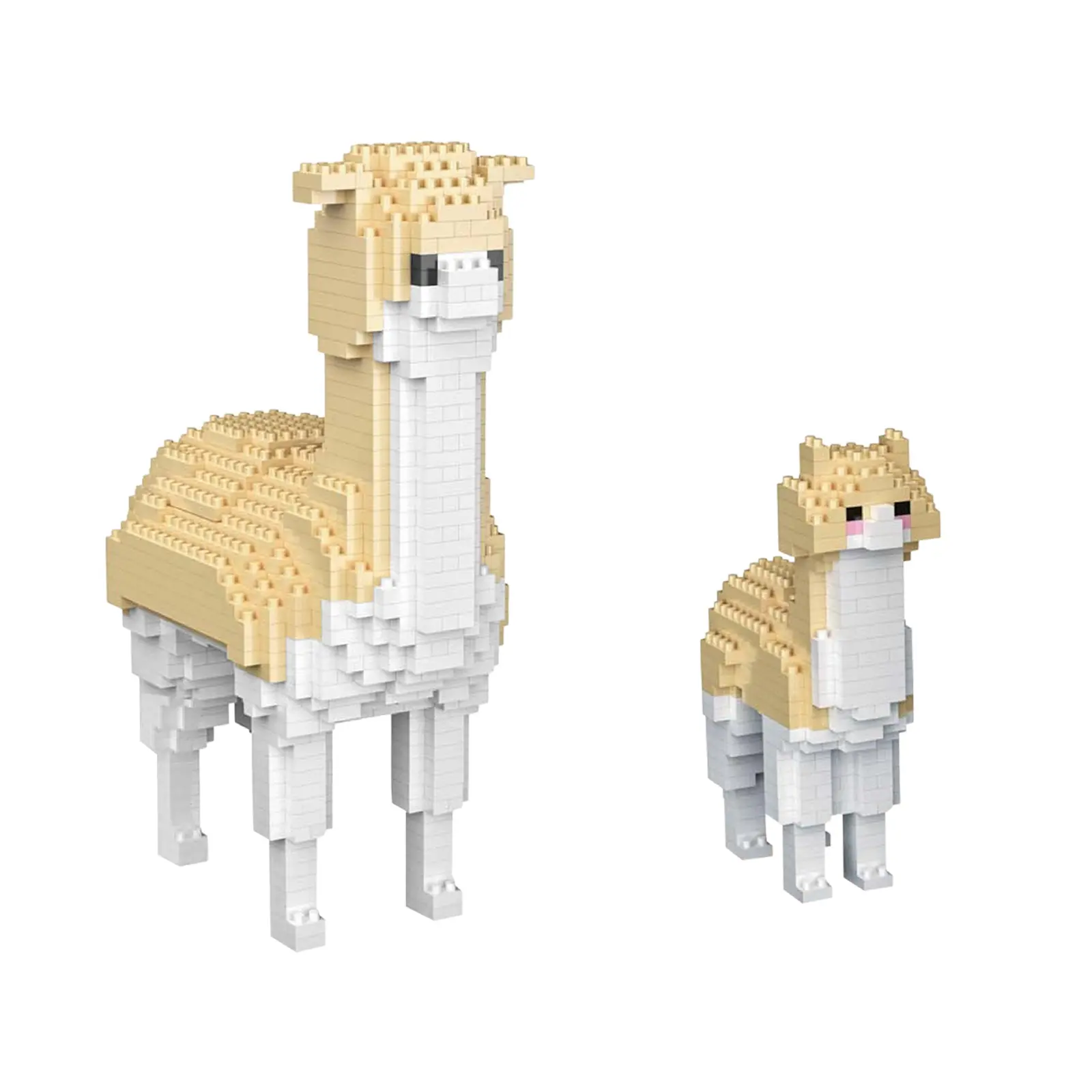 Larcele Animal Series Micro Building Blocks Animal Set, DIY Mini 3D ...