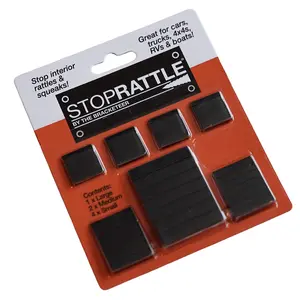 STOPRATTLE - ELIMINATE CAR INTERIOR SQUEAKS AND RATTLES