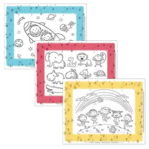 Disney Baby by J.L. Childress ColorMe Disposable Placemats, 24 Pack
