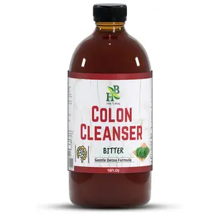 Colon Cleanser Bitter – 16oz – Gentle Colon Cleansing Formula – All Natural & Herbal - Vegan - It Works (16oz)