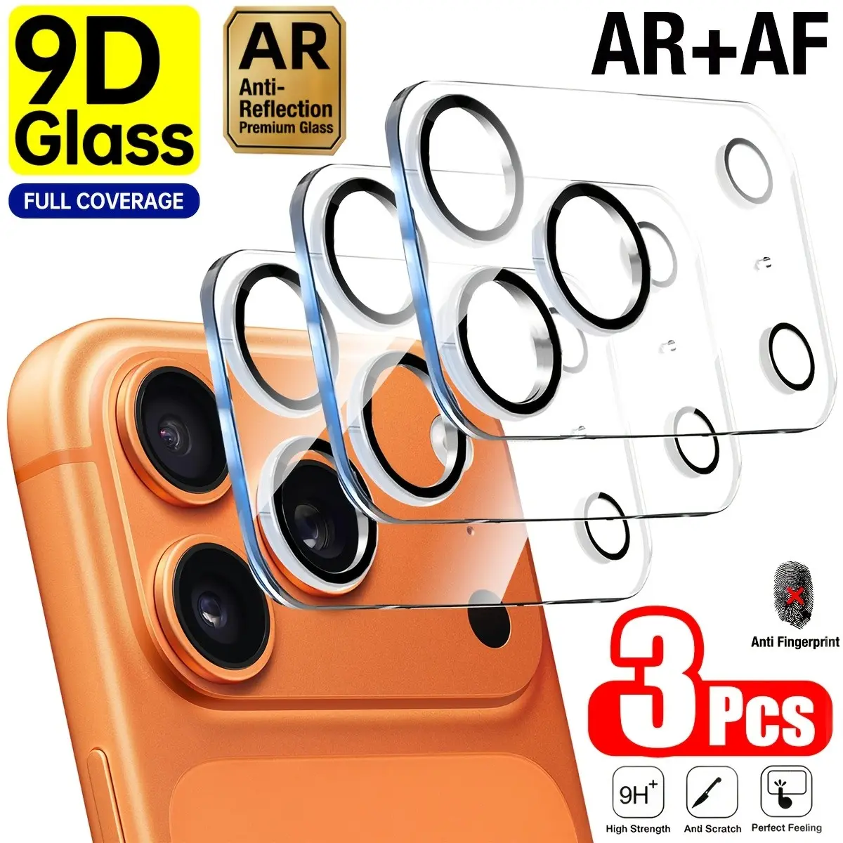 3pcs Camera Lens Protector.Compatible iPhone 17 Pro Max/16 Pro Max/17 Air/16e/17/16/15/14/13/12/11 Pro Max/Pro/Plus/Mini,Full Coverage,Ultra-clear Photography Effect, Effective Lens Protection Easy to Instal Accessories