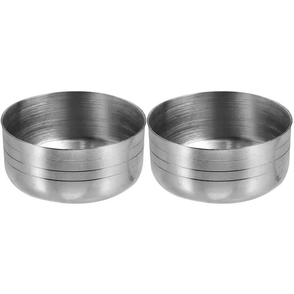 Cocktail Shaker Lids, 2 count 350ML Shaker Bottle Replacement Lid Cap Top Cocktail Shaker Cover Stainless Steel Shaker Lids Caps Tea Shaker Cup Cover