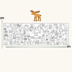 All Things Missoula Giant Coloring Banner