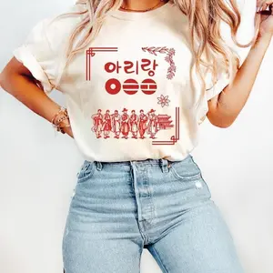 [Sale Up To 50%] Arirang World Tour T-Shirt, K-Pop Hanbok Culture fan Graphic Tee Concert Fan Shirt, Comfort Colors, Friend Gift, Graphic Streetwear T-shirt