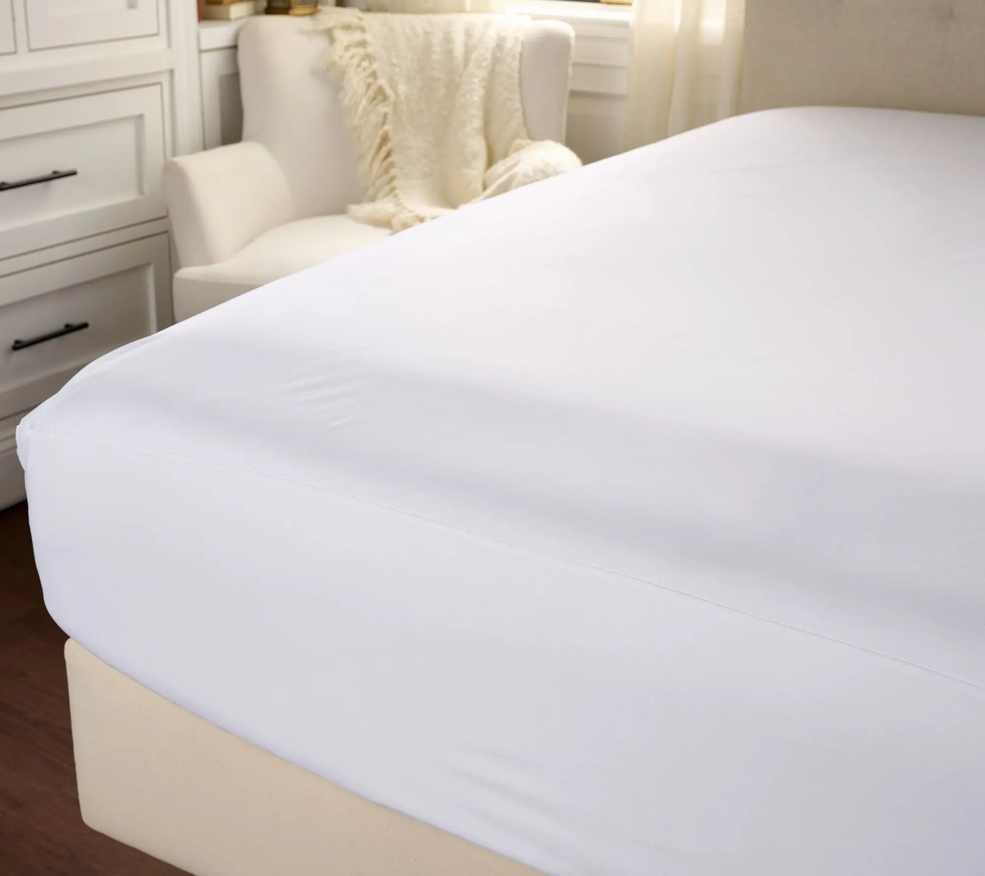 Home Reflections Essentials Mattress Protector- Full Home Reflections Essentials Mattress Protector- Full